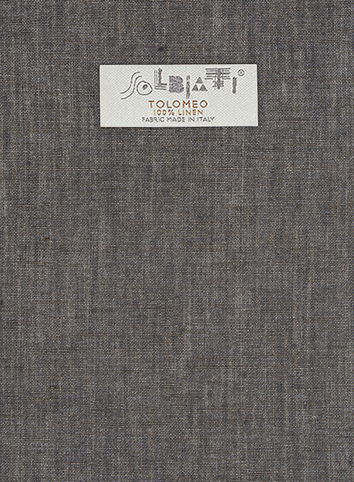 Solbiati Raw Brown Linen Jacket