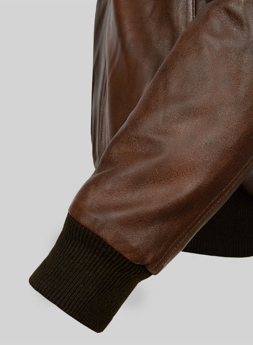 Spanish Brown Leather Jacket # 94 - Click Image to Close