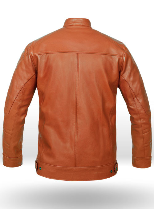 Terrain Brown Leather Jacket # 655 - Click Image to Close