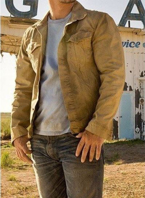 Transformers 4 Mark Wahlberg Leather Jacket - Click Image to Close
