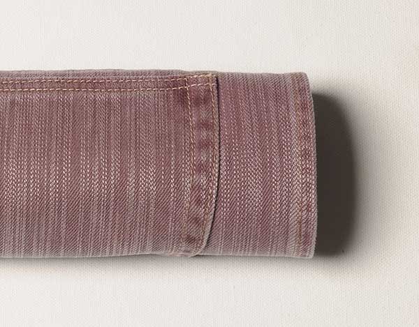 Hazy Light Purple Drill Denim - Enzyme Wash