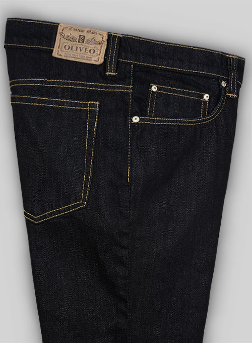 Archer Blue Hard Wash Jeans - Click Image to Close