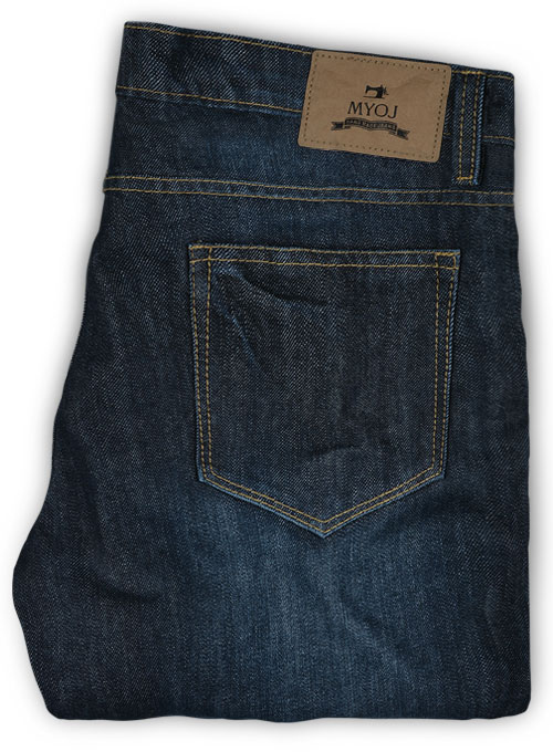 Barbarian Blue Hard Wash Whisker Jeans