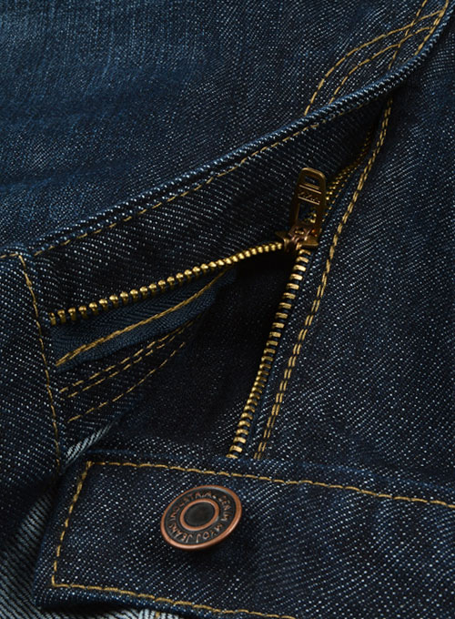 Barbarian Blue Hard Wash Whisker Jeans