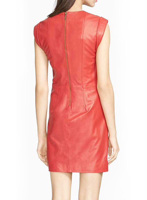 Beverly Leather Dress - # 768 - Click Image to Close