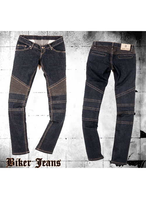 Biker Denim Jeans - #300 - Click Image to Close
