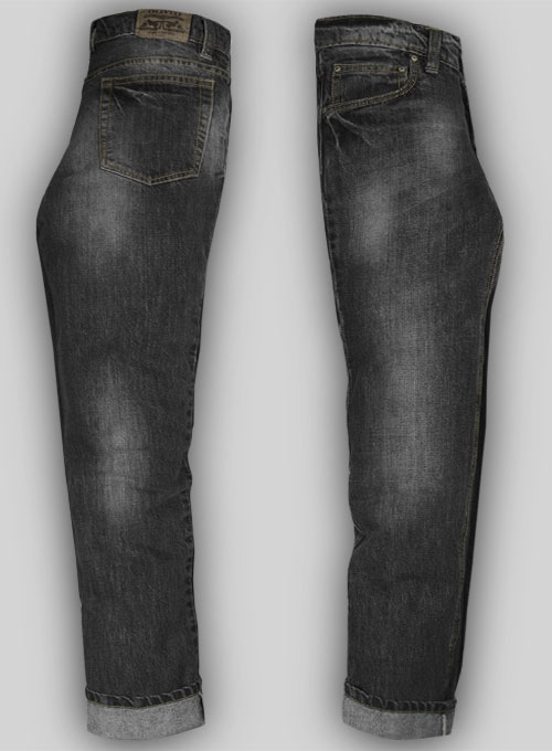 Black Rain Jeans - Treated Hard Wash