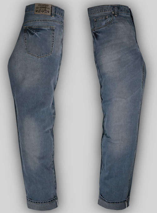 Blue Engine Jeans - Stone Wash