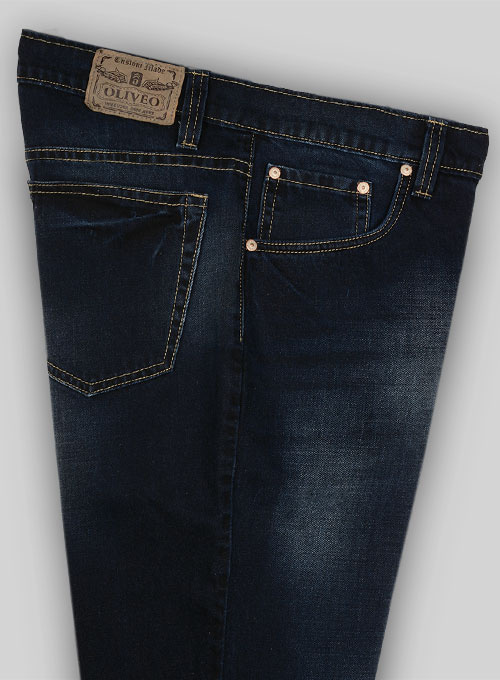 Blue Engine Jeans - Treated Hard Wash