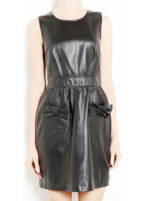 Bowie Leather Dress - # 753 - Click Image to Close