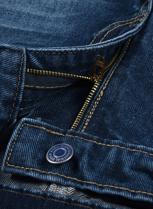 Bull Heavy Denim Indigo Wash Whisker Jeans