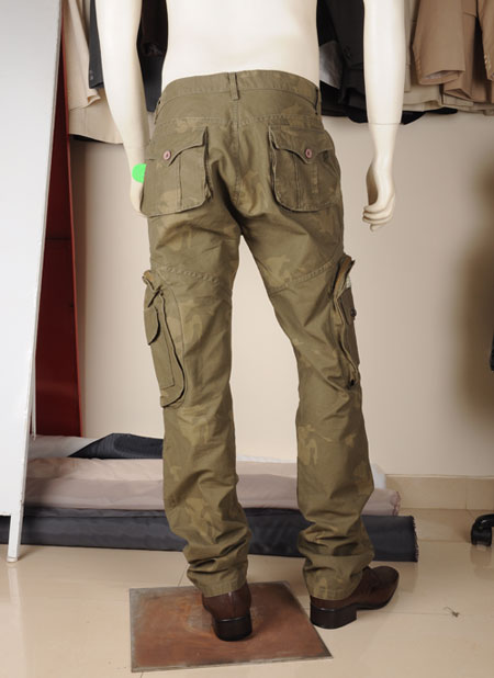 Camo Cargo Pants - #380