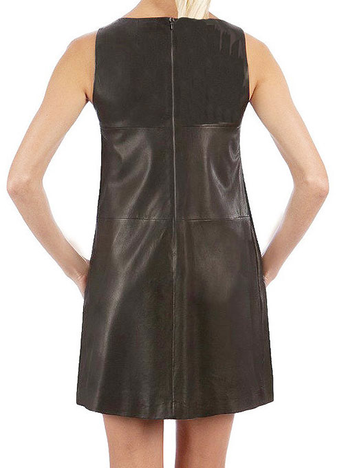 Circle Leather Dress - # 755 - Click Image to Close