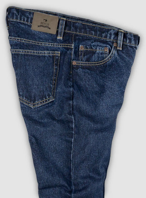 Classic Heavy Blue Indigo Wash Jeans