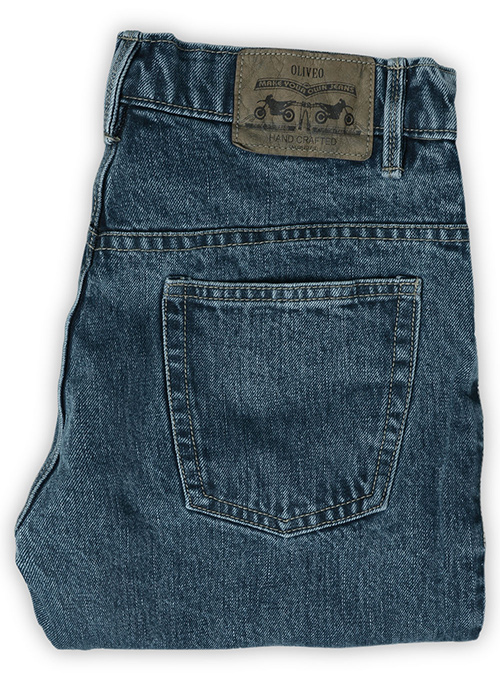 Classic Indigo Rinse Jeans - Blast Wash