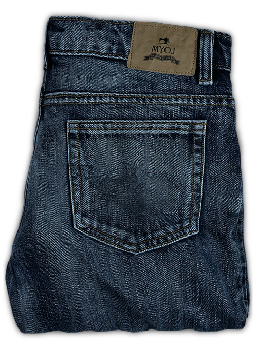 Classic Indigo Rinse Jeans - Vintage Wash