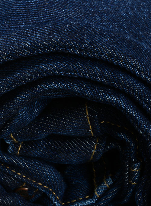 Classic Heavy Blue Indigo Wash Jeans - Click Image to Close