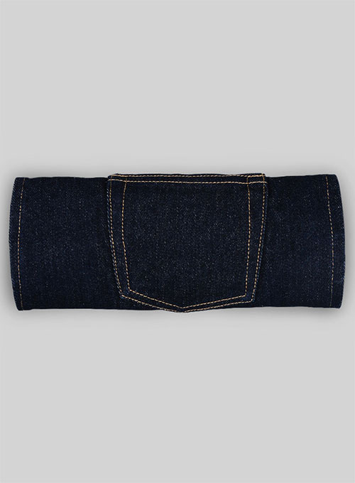 Classic Heavy Blue Hard Wash Jeans - Click Image to Close