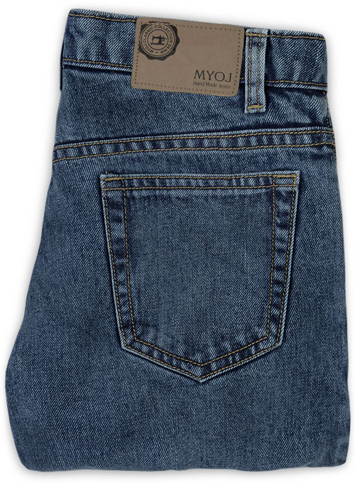 Classic Heavy Hogan Denim Jeans - Blast Wash