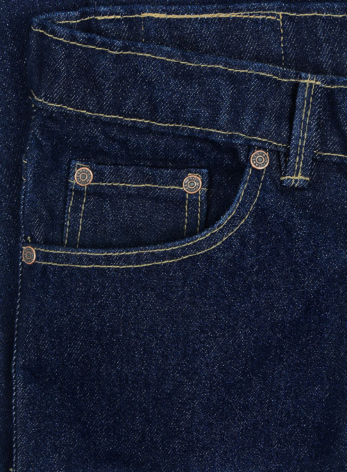 Classic Heavy Blue Hard Wash Jeans