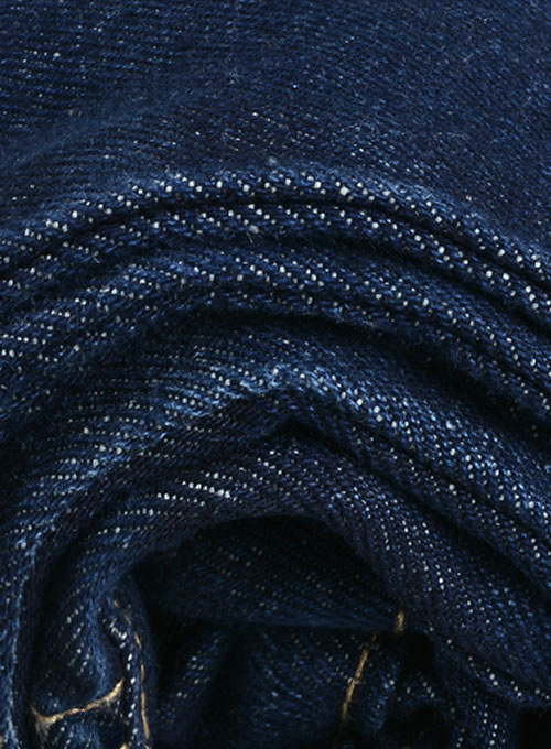 Classic Heavy Blue Hard Wash Whisker Jeans