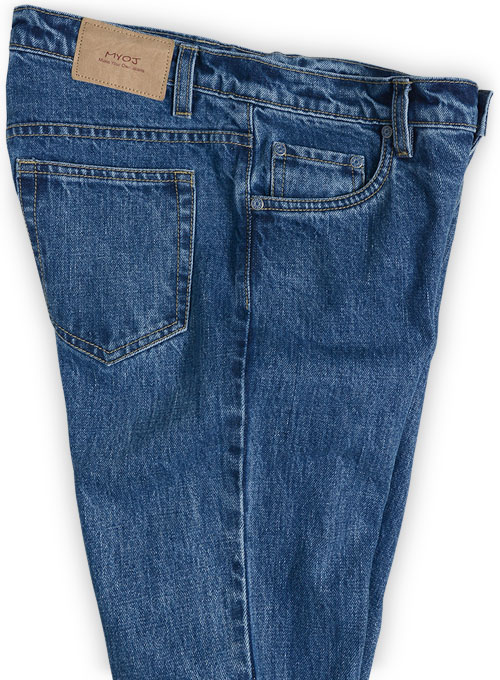 Classic Indigo Rinse Jeans - Light Wash