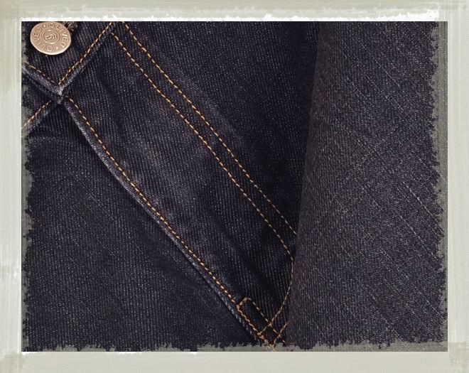 Coated Denim Jeans - Scraped