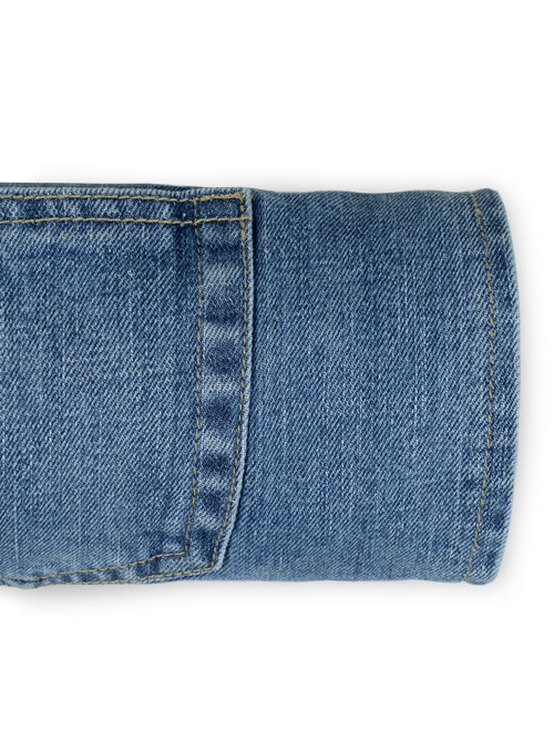 Dagger Stretch Jeans - Light Blue