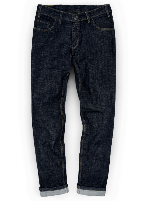 Dagger Stretch Jeans - Hard Wash - Click Image to Close