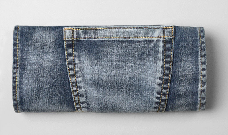 Morris Blue Stretch Denim Jeans - Vintage Wash