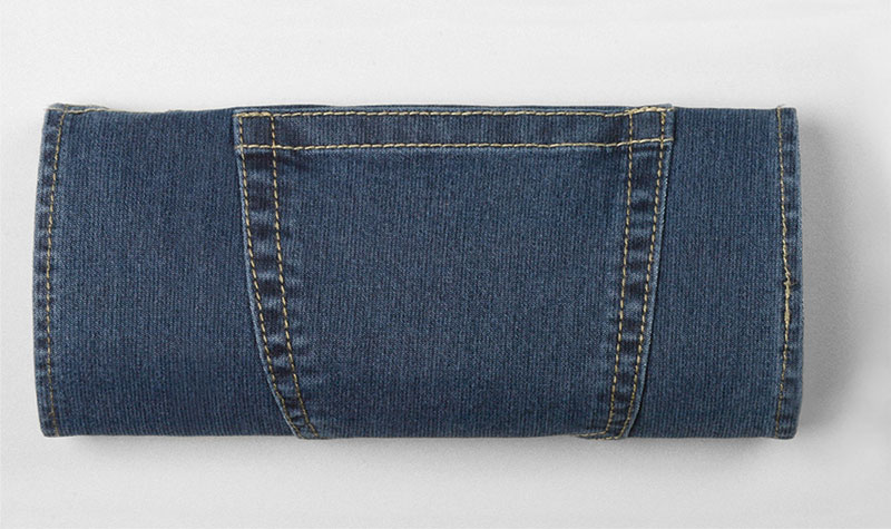 Morris Blue Stretch Denim Jeans - Denim - X