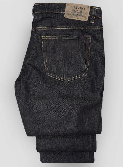 Eddie Blue Hard Wash Jeans - Click Image to Close