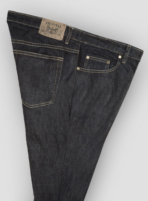 Eddie Blue Hard Wash Jeans - Click Image to Close