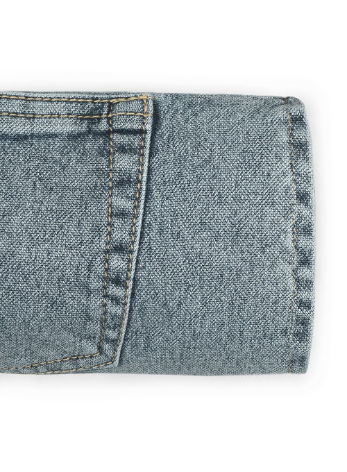 Envy Blue Stretch Jeans - Blast Wash