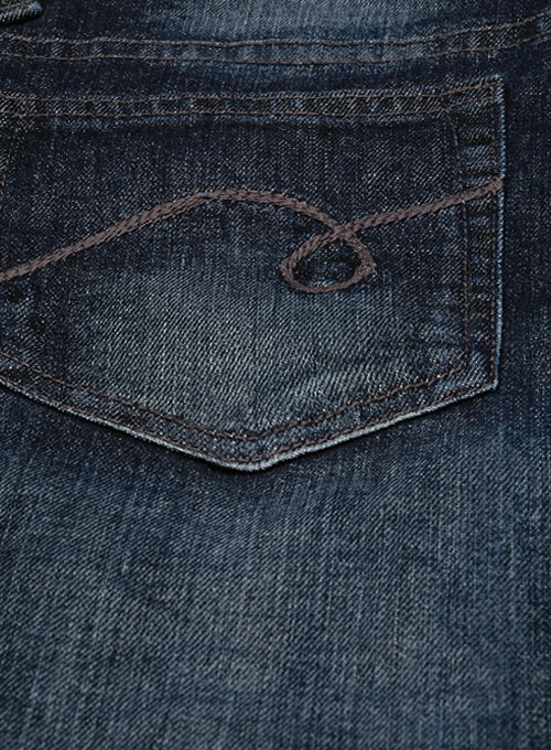 Furnace Stretch Scrape Washed Jeans - Look # 345