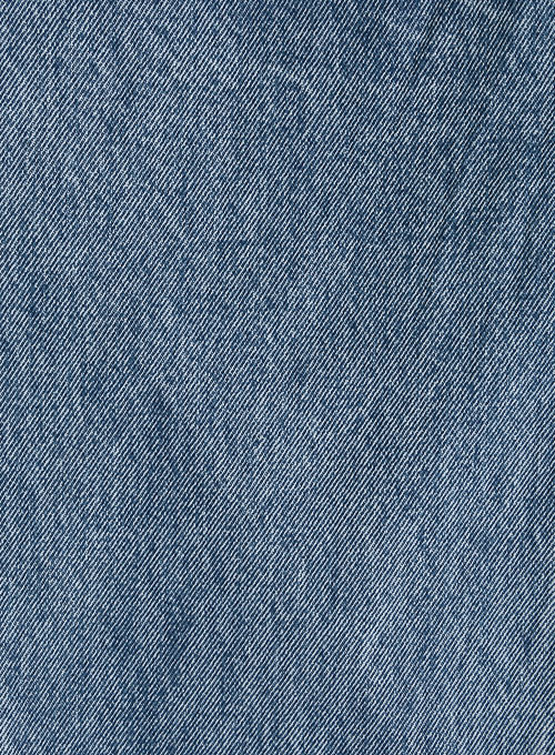 Light Blue 14.5oz Heavy Denim Jeans - Click Image to Close