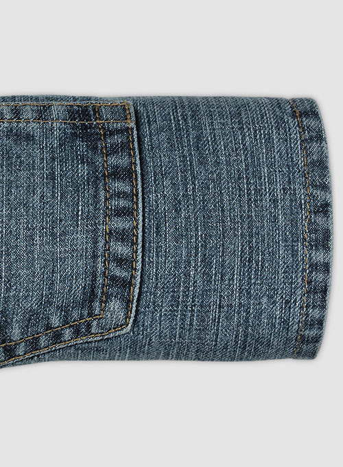 Italian Denim Blast Wash Jeans