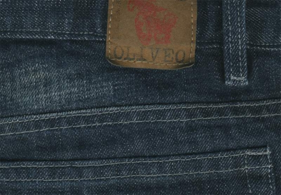 Kato Blue Scrapped Hard Wash Jeans