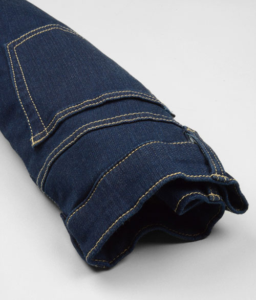 Knitted Jogger Denim Stretch Jeans - Hard Wash