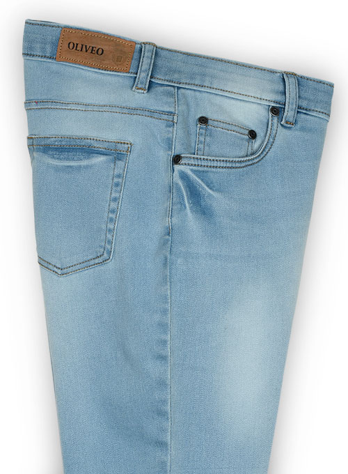 London Blue Stretch Jeans - Ice Wash