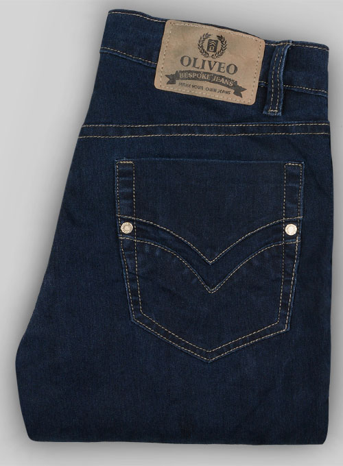 Morris Blue Hard Wash Stretch Jeans - Look #350