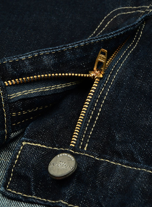 My First Custom Jeans - Dark Blue - 10 oz Denim - Click Image to Close