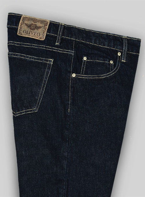 My First Custom Jeans - Dark Blue - 10 oz Denim - Click Image to Close