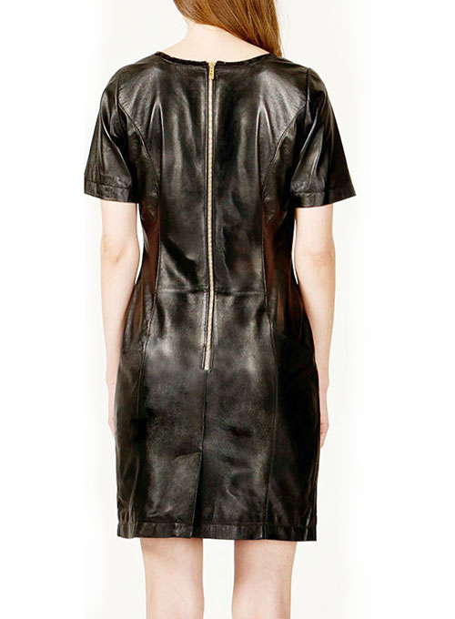 Petalo Leather Dress - # 756 - Click Image to Close