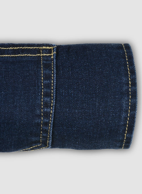 Pussy Cat Indigo Wash Stretch Jeans - Click Image to Close