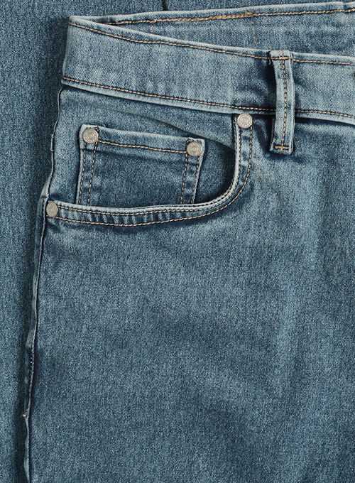 Second Skin Stretch Jeans - Blast Wash