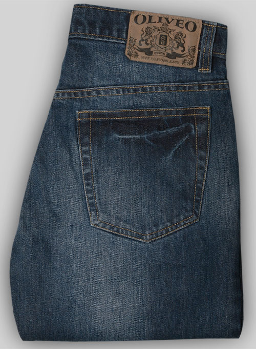 Thomas Blue Indigo Whisker Jeans