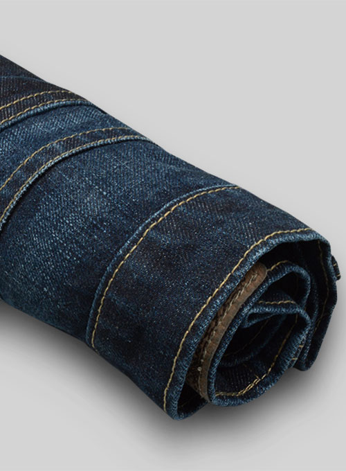 Thunder Blue Hard Wash Whisker Jeans - Look #501