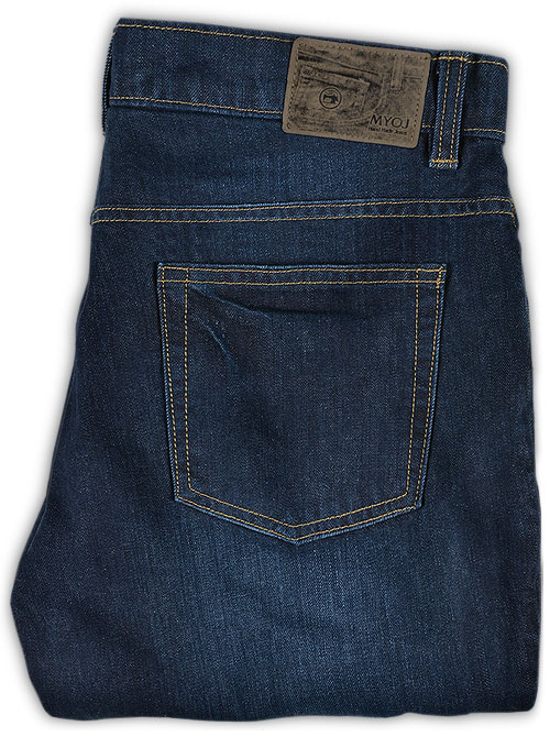 Thunder Blue Hard Wash Whisker Jeans