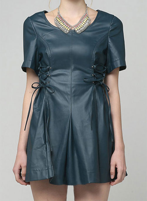 Viktoria Leather Dress - # 778 - Click Image to Close